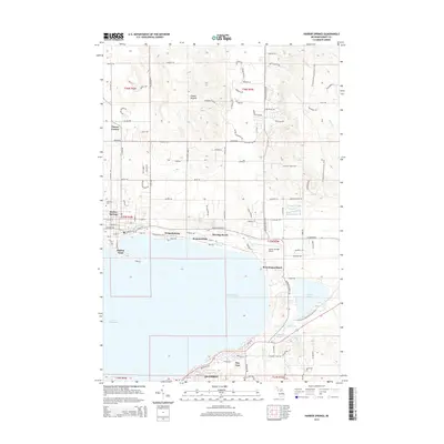 2014 Map of Harbor Springs, 2014 Print