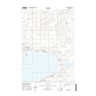 2017 Map of Harbor Springs, 2017 Print