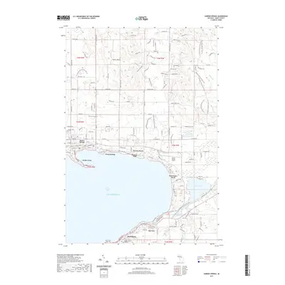 2019 Map of Harbor Springs, 2019 Print