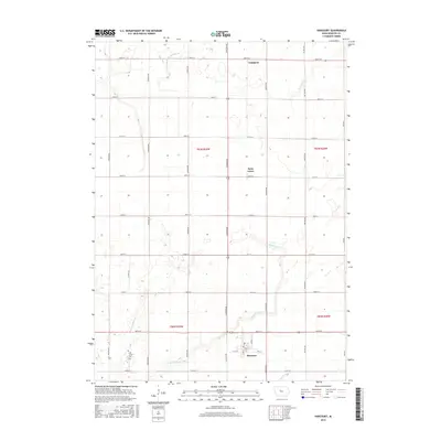 2015 Map of Harcourt, 2015 Print