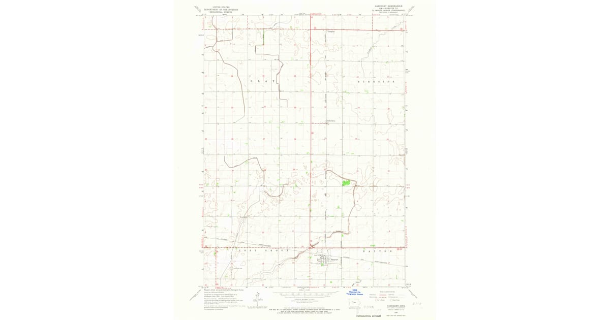 1960s Maps of Palm Grove, IA | Pastmaps