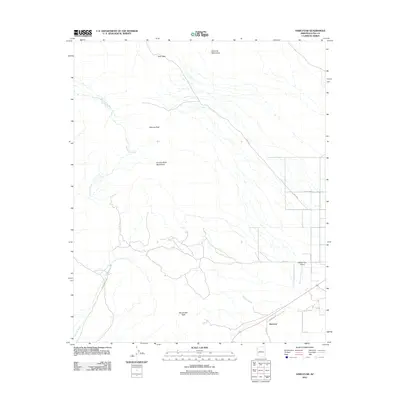 2011 Map of Harcuvar, 2011 Print