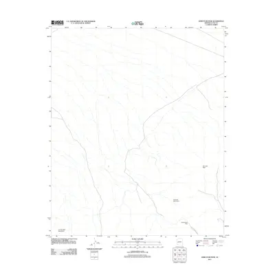 2011 Map of Harcuvar Peak, 2011 Print