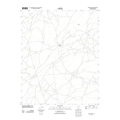 2011 Map of Hard Rocks, 2011 Print