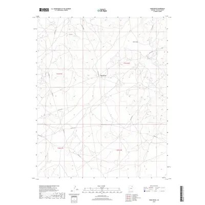 2018 Map of Hard Rocks, 2018 Print