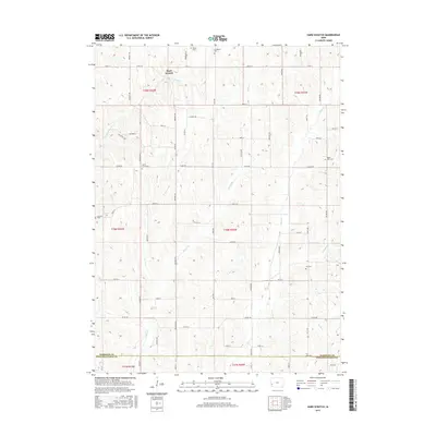 2015 Map of Hard Scratch, 2015 Print