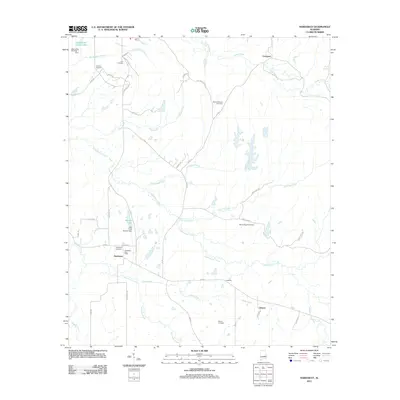 2011 Map of Hardaway, 2011 Print