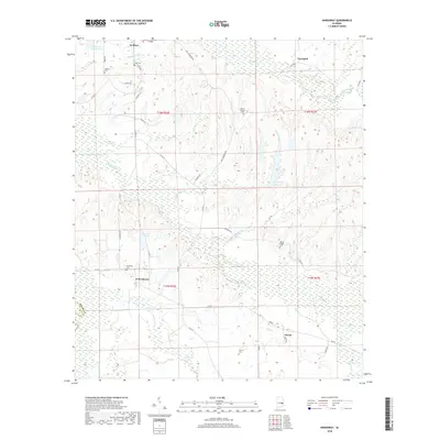 2018 Map of Hardaway, 2018 Print