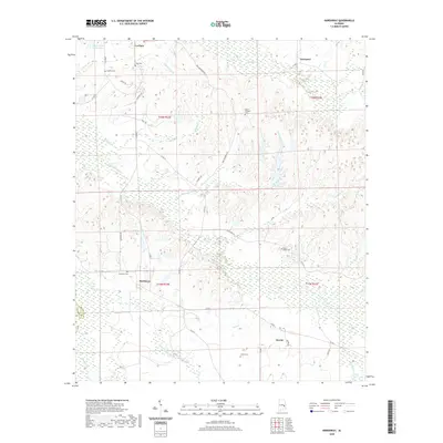 2020 Map of Hardaway, 2020 Print