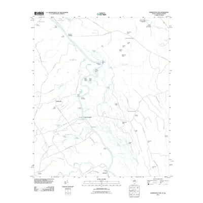 2011 Map of Hardeeville NW, 2011 Print