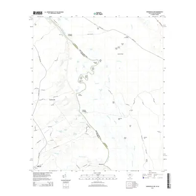 2014 Map of Hardeeville NW, 2014 Print
