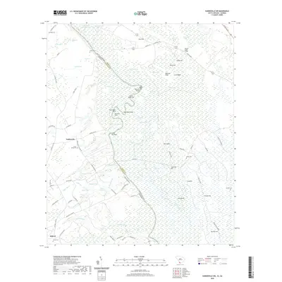 2020 Map of Hardeeville NW, 2020 Print