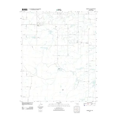 2013 Map of Harden City, 2013 Print