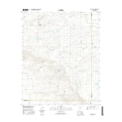 2016 Map of Harden City, 2016 Print