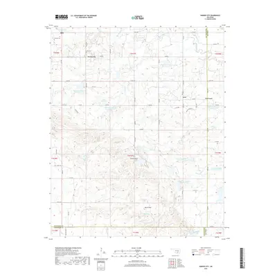 2018 Map of Harden City, 2018 Print