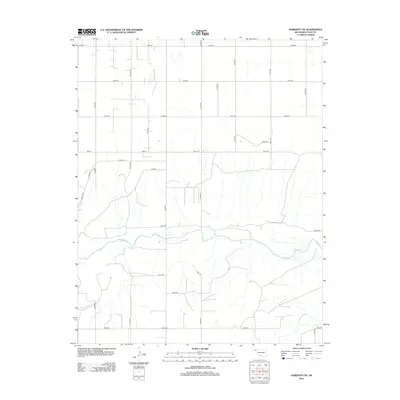 2012 Map of Hardesty NE, 2012 Print