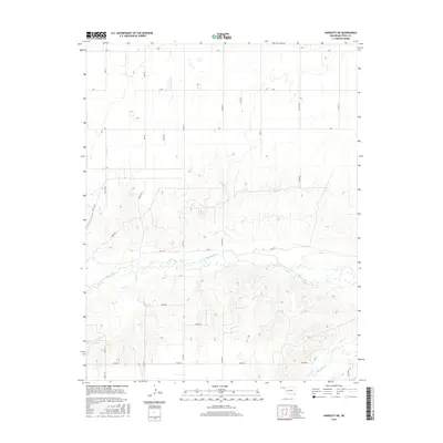 2016 Map of Hardesty NE, 2016 Print