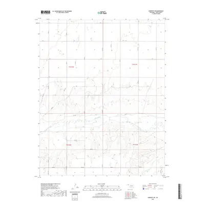 2018 Map of Hardesty NE, 2018 Print