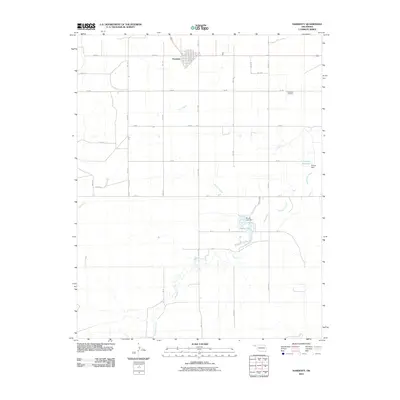 2010 Map of Hardesty, 2010 Print