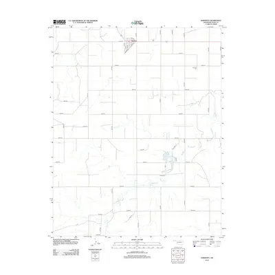 2012 Map of Hardesty, 2012 Print
