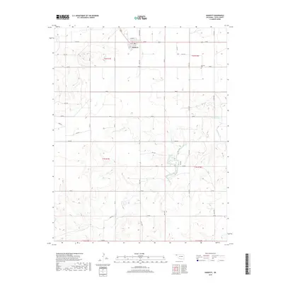 2018 Map of Hardesty, 2018 Print
