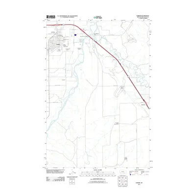 2011 Map of Hardin, 2011 Print