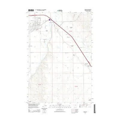 2014 Map of Hardin, 2014 Print