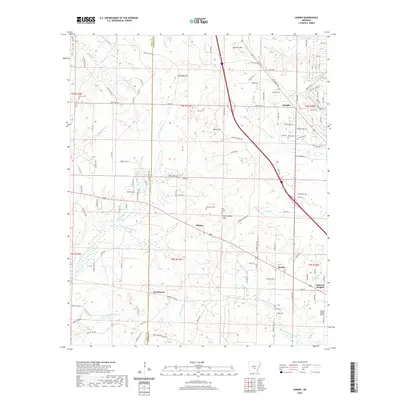 2020 Map of Hardin, 2020 Print