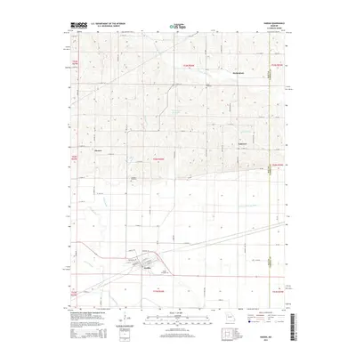 2015 Map of Hardin, 2015 Print