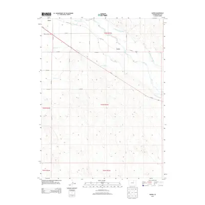2013 Map of Hardin, 2013 Print