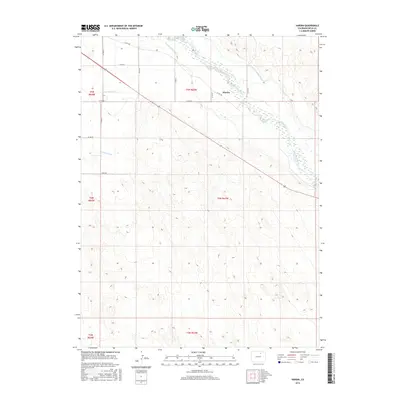 2016 Map of Hardin, 2016 Print
