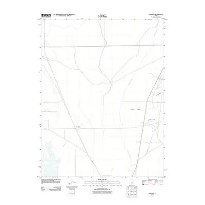 2010 Map of Harding, 2010 Print