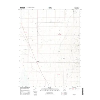 2017 Map of Harding, 2017 Print