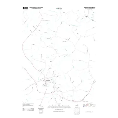 2013 Map of Hardinsburg, 2013 Print