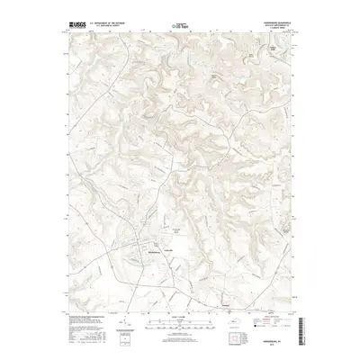2016 Map of Hardinsburg, 2016 Print