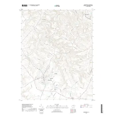 2019 Map of Hardinsburg, 2019 Print