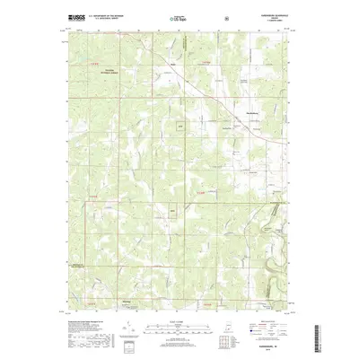 2019 Map of Hardinsburg, 2019 Print