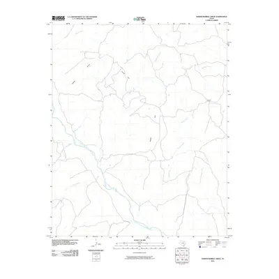 2010 Map of Hardscrabble Creek, 2010 Print