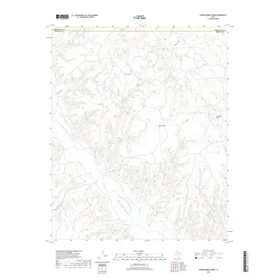 2019 Map of Hardscrabble Creek, 2019 Print