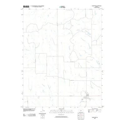 2009 Map of Hardtner, 2009 Print