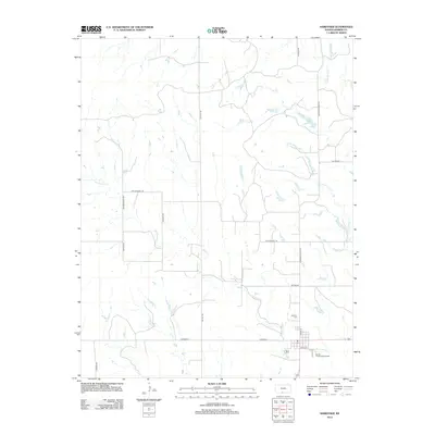 2012 Map of Hardtner, 2012 Print