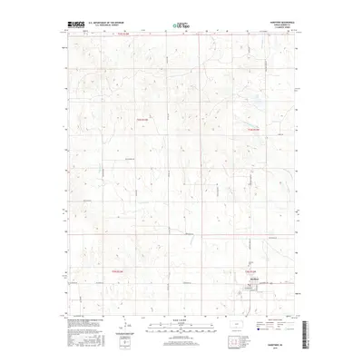 2015 Map of Hardtner, 2015 Print