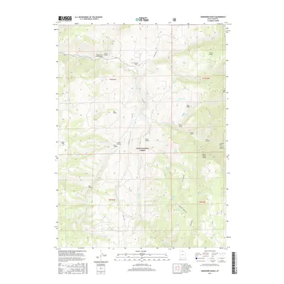 2017 Map of Hardware Ranch, 2017 Print