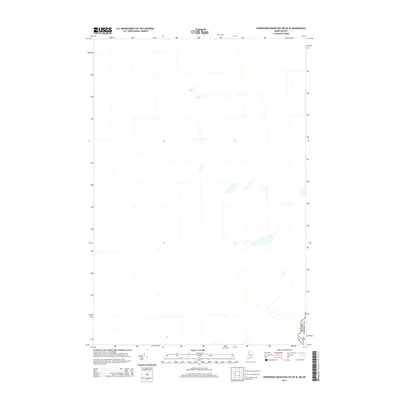 2014 Map of Hardwood Mountain SW OE W, 2014 Print