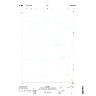 2021 Map of Hardwood Mountain SW OE W, 2021 Print