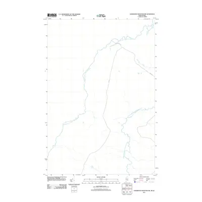2011 Map of Hardwood Mountain SW, 2011 Print