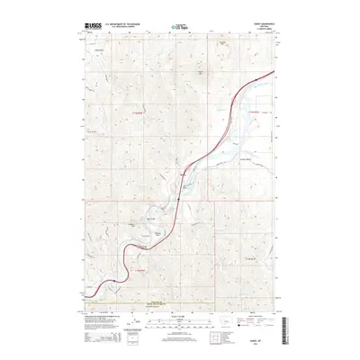 2014 Map of Hardy, 2014 Print
