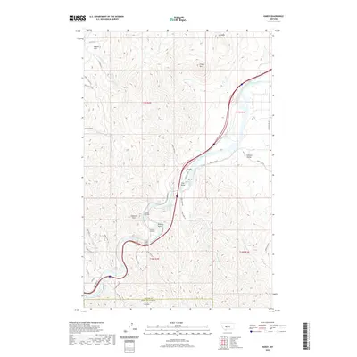 2020 Map of Hardy, 2020 Print