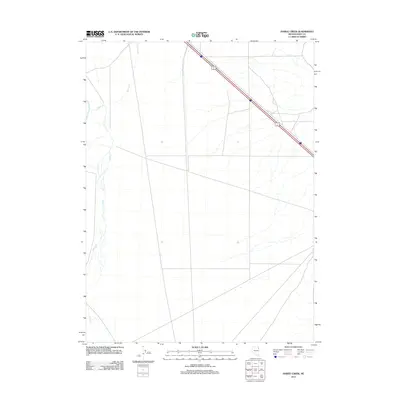 2012 Map of Hardy Creek, 2012 Print