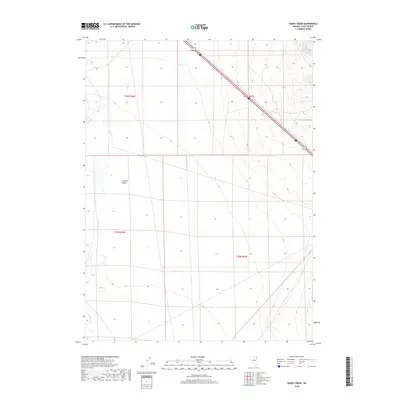 2018 Map of Hardy Creek, 2018 Print